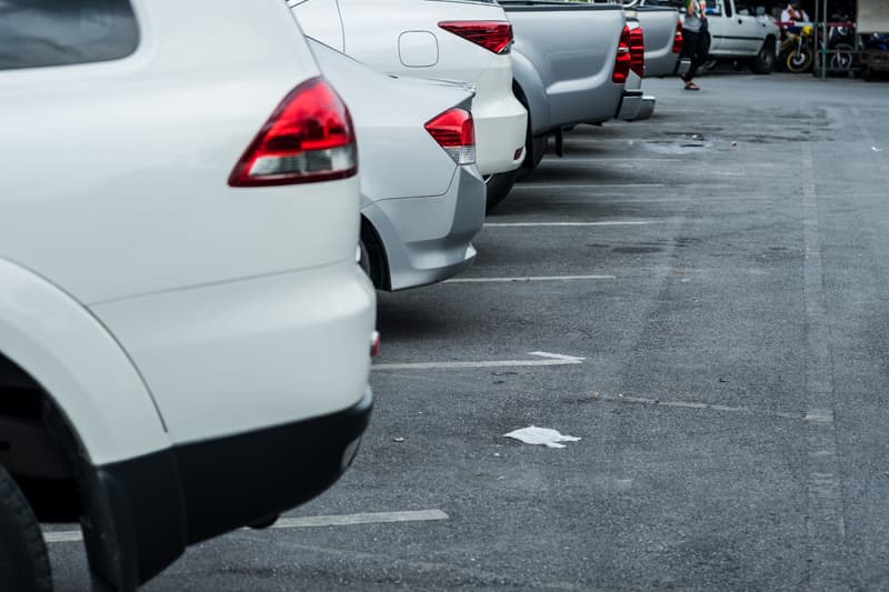 Parking en el aeropuerto de Santiago